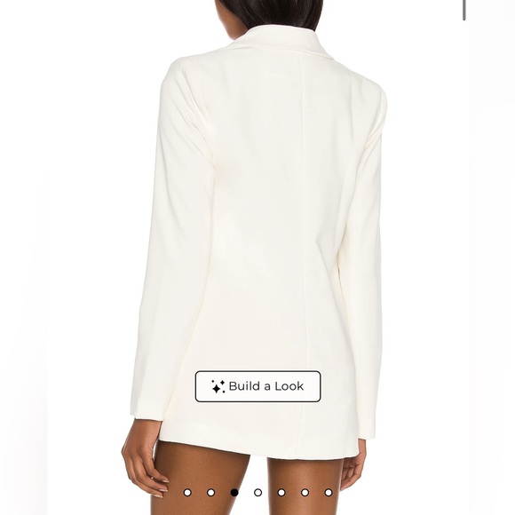 Camila Coelho Arielle Blazer in Ivory // Size Medium - Picture 2 of 4